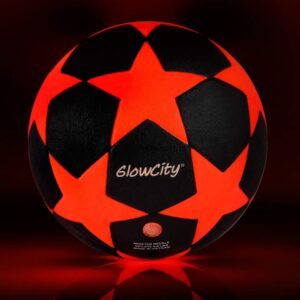GlowCity Glow in The Dark Soccer Ball