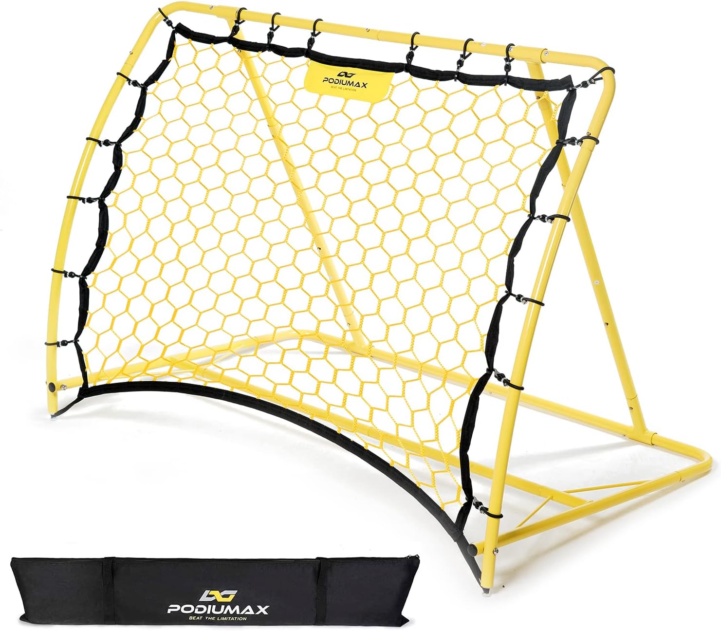 Rebounder Net with Adjustable Angle