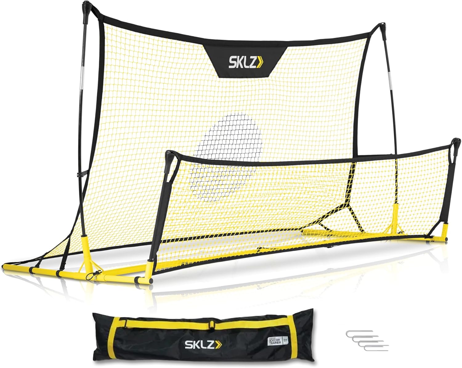 SKLZ Quickster Dual Sided Soccer Rebounder Trainer Net